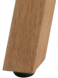 Scandi Skleněný odkládací stolek Cody 50 cm
