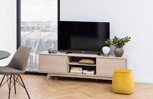 Scandi Světlý dubový TV stolek Martain 180 x 44 cm