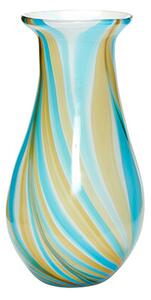 Hübsch - Kaleido Vase Blue/Yellow - Lampemesteren