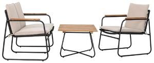 Akáciový zahradní konferenční stolek Bloomingville Hampton 90 x 60 cm