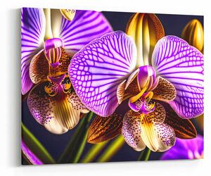 Obraz barevná orchidej