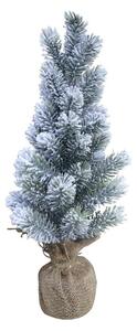 Zasněžený vánoční stromek v jutě Fleur Fir Snow - 45cm
