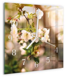 Skleněné hodiny Příroda zskb-30x30-00084534