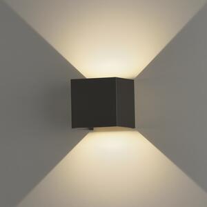 ACB Iluminacion Nástěnné LED svítidlo KENDO, š. 10 cm, 2x6W, CRI90, IP65 Barva: Zlatá