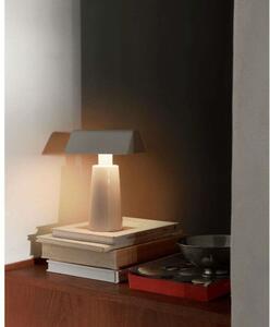 &Tradition - Caret MF1 Portable Stolní Lampa Silk Grey - Lampemesteren