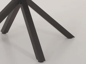Jídelní stůl Cleo 140x90 cm, šedý beton