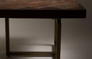 Hnědý dřevěný konferenční stolek DUTCHBONE Class 120 x 60 cm