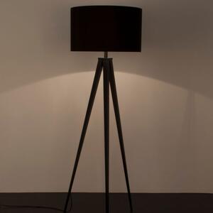 Černá stojací lampa ZUIVER TRIPOD 157 cm