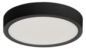 ACB Iluminacion Stropní LED svítidlo KORE, ⌀ 14 cm, 12W, CRI90 Barva: Černá, Teplota světla: 4000K - denní bílá