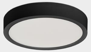 ACB Iluminacion Stropní LED svítidlo KORE, ⌀ 14 cm, 12W, CRI90 Barva: Černá, Teplota světla: 3000K - teplá bílá