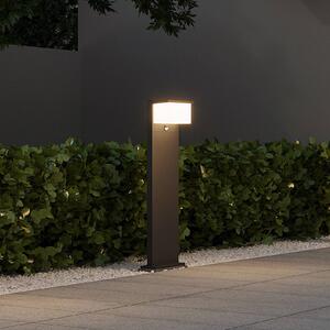 Trio Lighting Světlo Nestos LED na cestu se senzorem pohybu, IP54, Černá, Hliník, Moderní