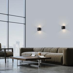 ACB Iluminacion Venkovní nástěnné LED svítidlo KOWA, š. 14 cm, 2x6W, CRI90, IP65 Barva: Černá