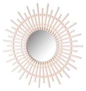 Růžové nástěnné zrcadlo Unimasa