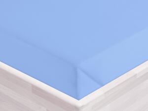 Biante Bavlněné prostěradlo/plachta Moni MOD-509 Nebesky modré 140 x 240 cm