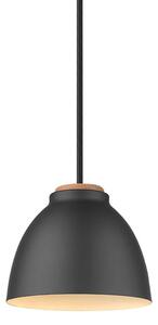 Halo Design - Nivå Závěsné Světlo Ø14 Black/WoodHalo Design - Lampemesteren