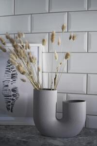Storefactory Scandinavia Keramická váza Stravalla - Light Grey SF216
