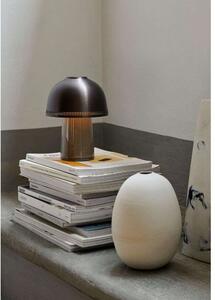 &Tradition - Raku SH8 Portable Stolní Lampa Beige Grey/Bronzed - Lampemesteren