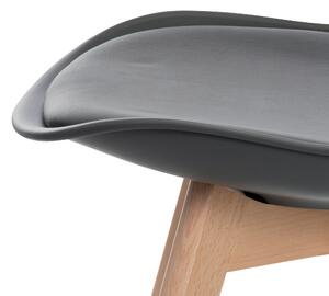 Jídelní židle SABRINA šedá/buk
