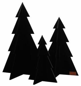 Felius Sada vánočních stromečků - černá, 3ks FD110