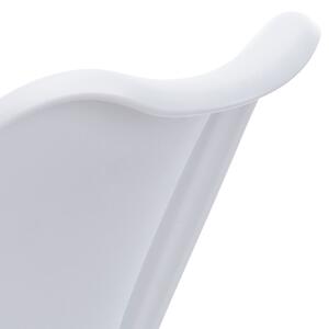 Jídelní židle SABRINA bílá/buk