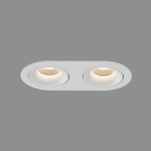 ACB Iluminacion Zapuštěné LED svítidlo MUSCA, š. 21 cm, 2xGU10 8W Barva: Černá