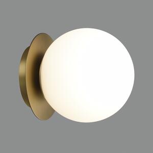 ACB Iluminacion Nástěnné LED svítidlo PARMA, ⌀ 15 cm, 1xE27 15W Barva: Zlatá