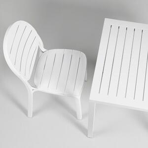 Nardi Bílá plastová zahradní židle Erica