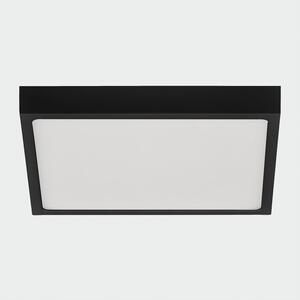 ACB Iluminacion Stropní LED svítidlo ROKU, š. 27 cm, 24W, CRI90 Barva: Černá, Teplota světla: 3000K - teplá bílá