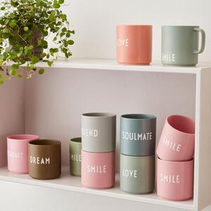 Design Letters Porcelánový hrnek SMILE - Pink DL152