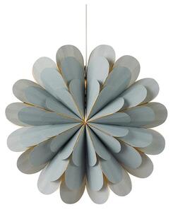 Šedá závěsná světelná dekorace Markslöjd Marigold, výška 45 cm