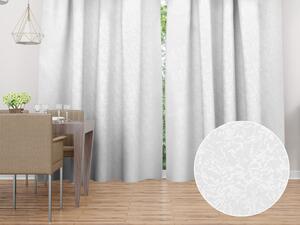 Biante Dekorační závěs TF-032 Venezia bílý - š. 150 cm 150x170 cm