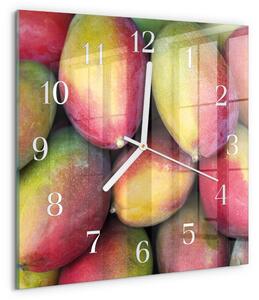 Skleněné hodiny Ovoce zskb-30x30-00093203