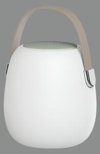 ACB Iluminacion Přenosná RGB stolní LED lampa TAKE ME s reproduktorem, v.26 cm, IP44