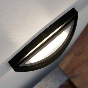 Lindby - Evric LED Venkovní Nástěnné Světlo L20,3 BlackLindby - Lampemesteren