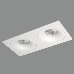 ACB Iluminacion Zapuštěné LED svítidlo WAKA, š. 20 cm, 2xGU10 8W