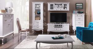 Televizní stolek Darina DA14 - borovice bílá