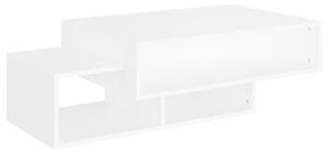 Konferenční stolek bílý 105 x 55 x 32 cm dřevotříska