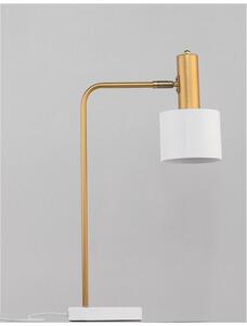 Nova Luce Stolní lampa PAZ zlatý kov, E27 1x12W Barva: Mentolová