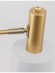 Nova Luce Stolní lampa PAZ zlatý kov, E27 1x12W Barva: Mentolová