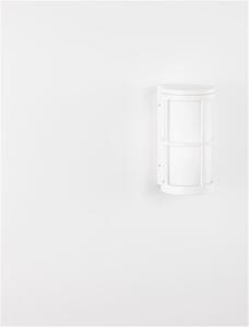 Nova Luce Venkovní nástěnné svítidlo STONE, E27 1x12W IP54 Barva: Bílá