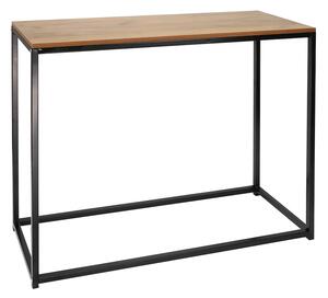 Konzolový stolek Kembi (dub + černá). 1034038