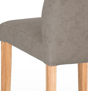 Jídelní židle NAILA dub olejovaný/šedá
