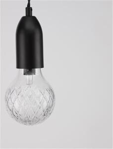 Nova Luce Závěsné svítidlo VEDA, čiré sklo G9 1x6W Barva: Mosaz