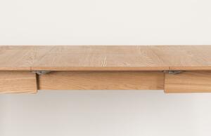 Jasanový rozkládací jídelní stůl ZUIVER GLIMPS 120/162x80 cm