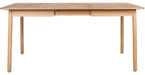 Jasanový rozkládací jídelní stůl ZUIVER GLIMPS 120/162x80 cm