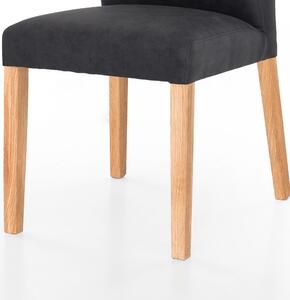 Jídelní židle NAILA dub olejovaný/antracit