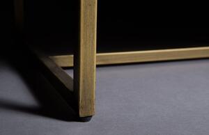 Hnědý dřevěný TV stolek DUTCHBONE Class 180 x 45 cm