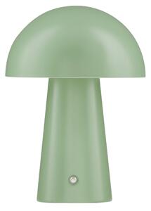 Nova Luce Zelená kovová nabíjecí stolní LED lampa Ande