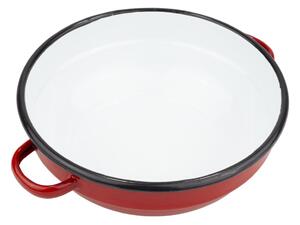 VEF Smaltovaná selská mísa s uchy ø 14 cm bílá - 00000-0000160A 3