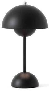 &Tradition - Flowerpot VP9 Portable Stolní Lampa Matt Black - Lampemesteren